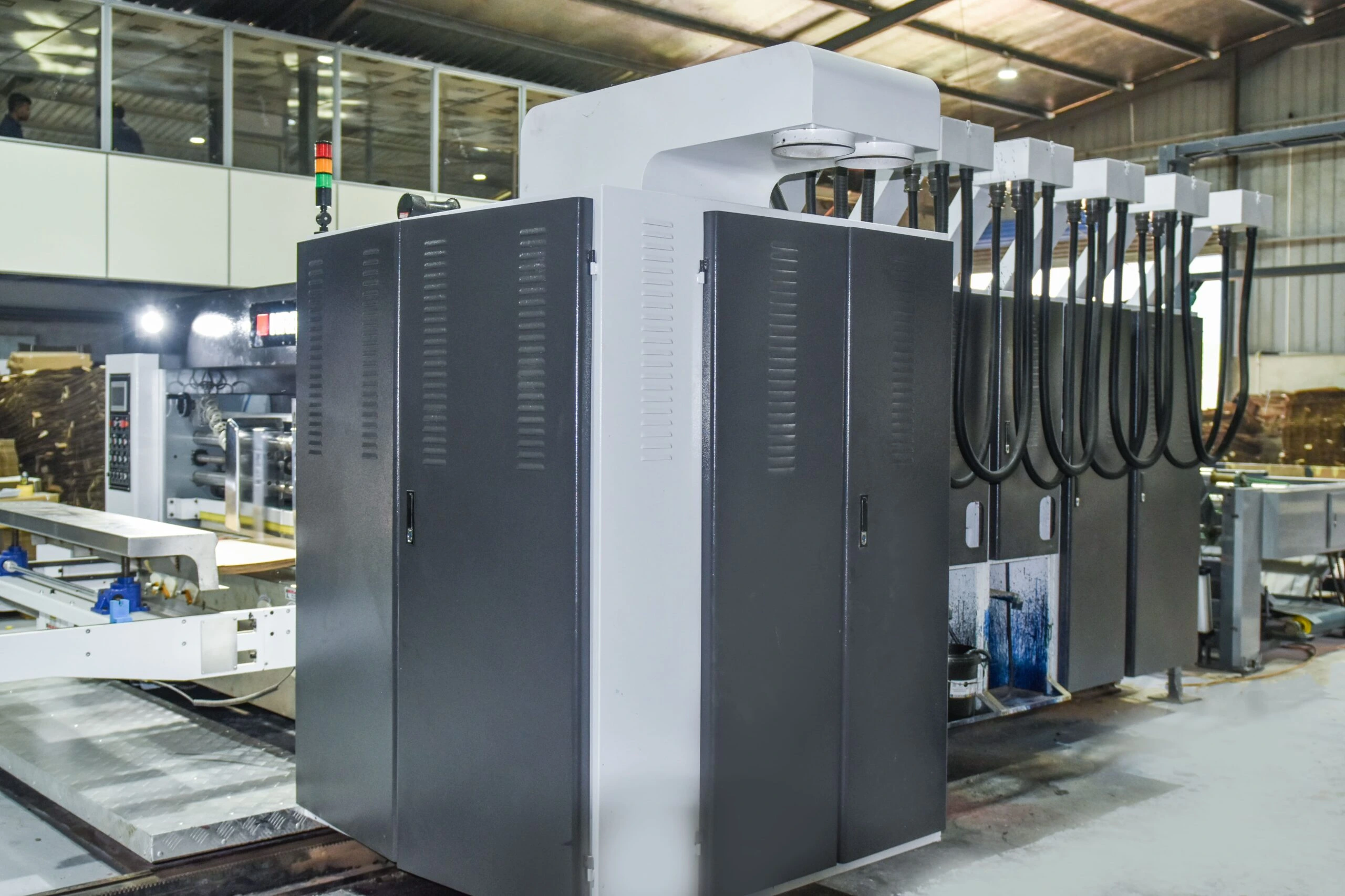 Machine at EZI packaging factory