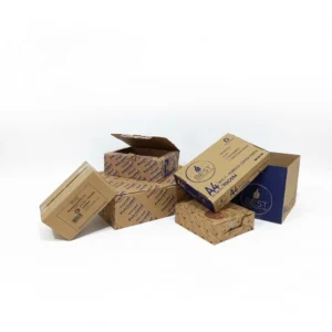 Die cut corrugated cardboard packaging boxes manufactured by EZI Packaging Sri Lanka